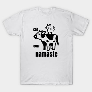 Cat Cow Yoga Poses T-Shirt